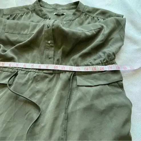 Bar III  Jumpsuit Green Olive Utility Sz XXL - Image 8
