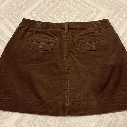 J.Crew Factory Women’s Brown Corduroy Skirt Brown Size 4