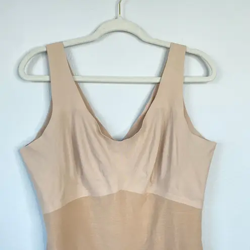 HONEYLOVE Liftwear Shaper Tank Top Shapewear Wide Straps Sand Cream Plus Size 2x Tan