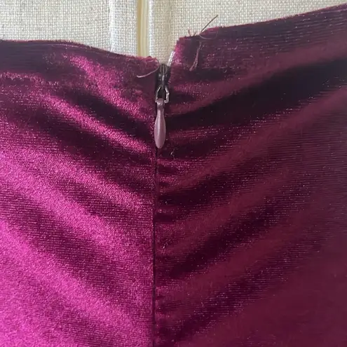 Cherley Black Cherry Velvet Maxi Dress Purple Size M