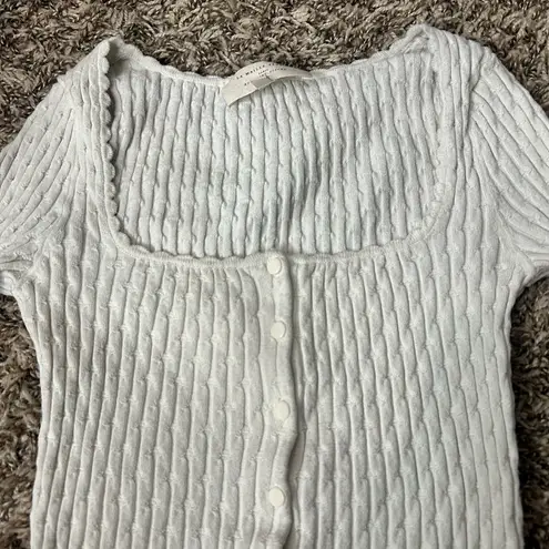 Sézane Ambroise cardigan in cream Sz XS