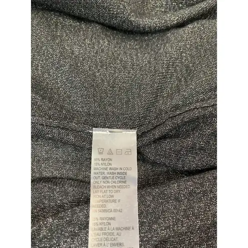 Allison Daley Women's Black Magenta Magic Sleeveless Shawl