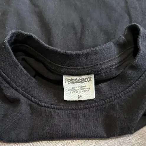 Pressbox Missouri Tigers Edith Long Sleeve Shirt Womens M Black Mizzou Relaxed