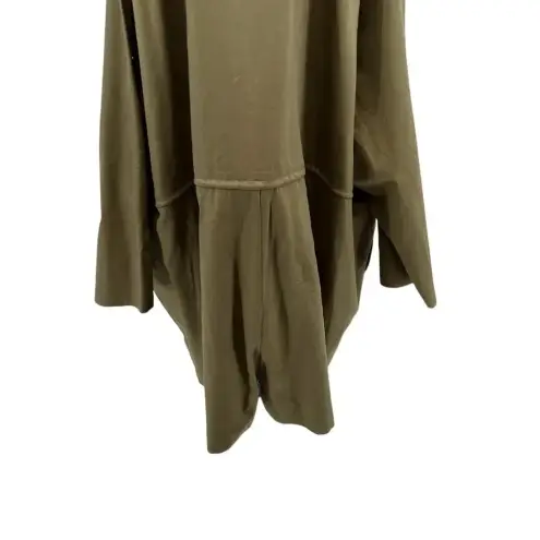 The Drop iam.muse Martini‎ Olive Romper Zip Front Plus Size 5X Green