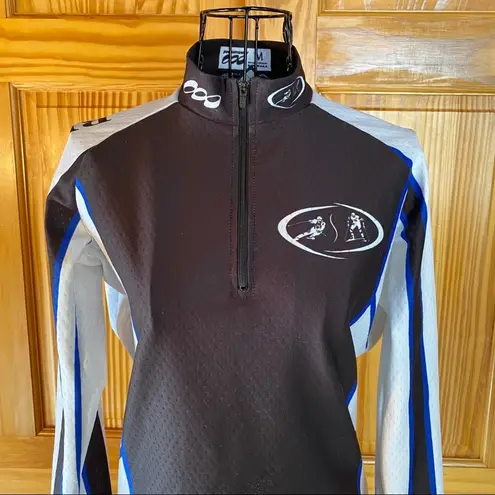 Black Ski Jersey Podiumwear Burke Mountain Academy Vermont Top Black Size M Size M