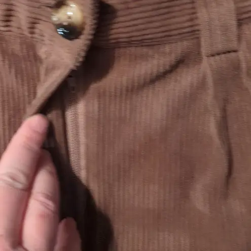 Halara  Brown Corduroy Pants Size Small - Image 2