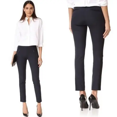 Rebecca Taylor Ava Techy Pants Sleek Slim Fitting Pants Size 8