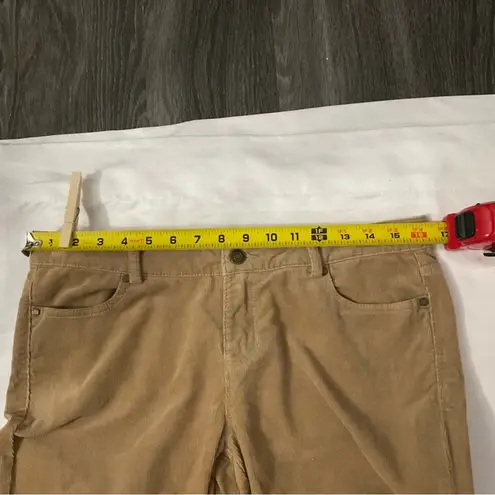 MICHAEL Michael Kors Tan Corduroy Women's Pants Size 4 FLAWS Academia Casual