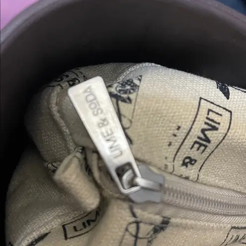 Lime & Soda Fashion Tote Handbag Tan