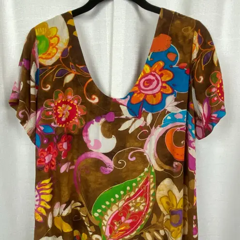 Jams World Vintage Hattie Dress in Chocolate Love Sz.M