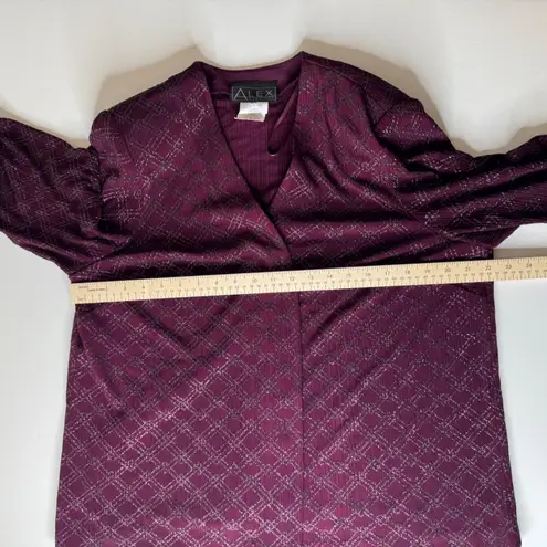 Alex Evenings Open Front Glitter Jacket Blazer Size 18W Metallic Sparkle Formal