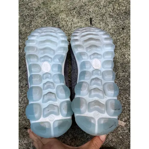 Avia Memory Foam Lace up Lightweight Walking Shoes Gray Blue Lightweight Size 11