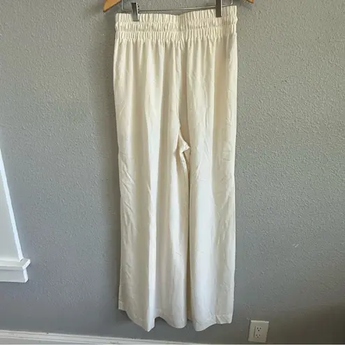 Savvi Maeve Wide Leg Pant Size Medium NWT White