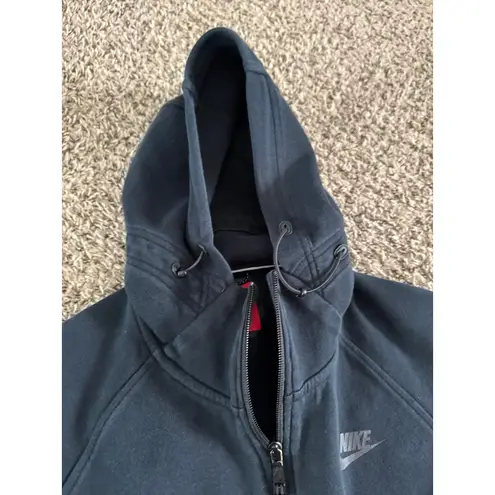 Nike  Women's Black Zip Up Hoodie Size Large
