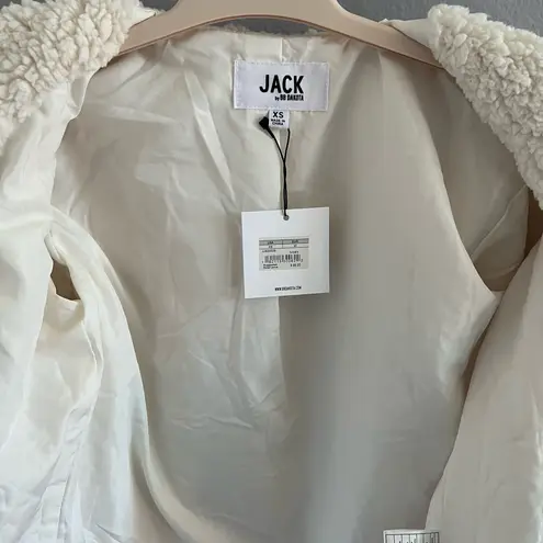 Jack by BB Dakota Cream Teddy Jacket