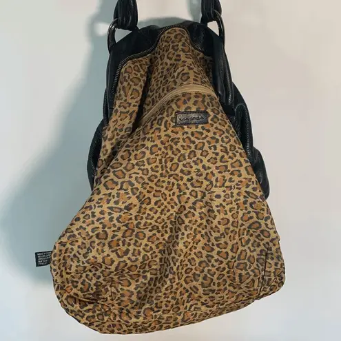 Via Spiga Women's Ruched Cow Leather Shoulder Purse Bag Black Size Large