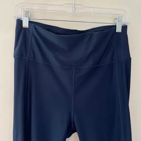 Sweaty Betty High Shine High Waist 7/8 Cropped Leggings Navy Blue