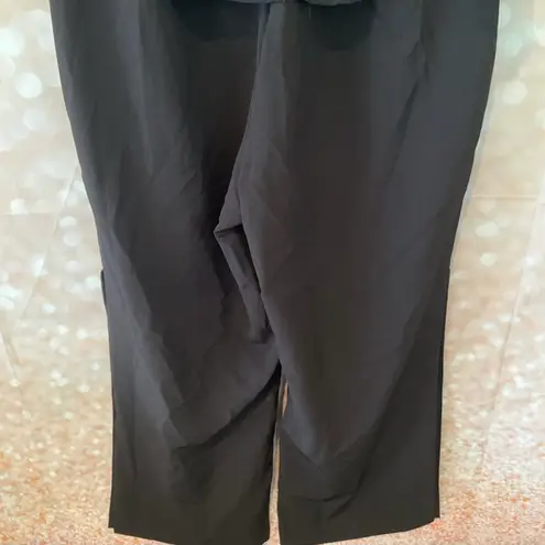 City Chic Black Caped Jumpsuit