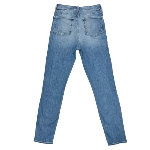 Fidelity AJ Ultra High Skinny Ankle Denim Jeans Pants size 31 Blue