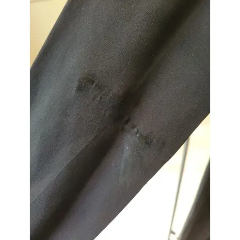 Alexis rtr SZ small black Helene asymmetrical long sleeve dress solid solid