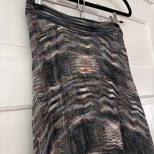 Ulla Johnson Hadley Midi Skirt Azurite Handkerchief Hem Size Small