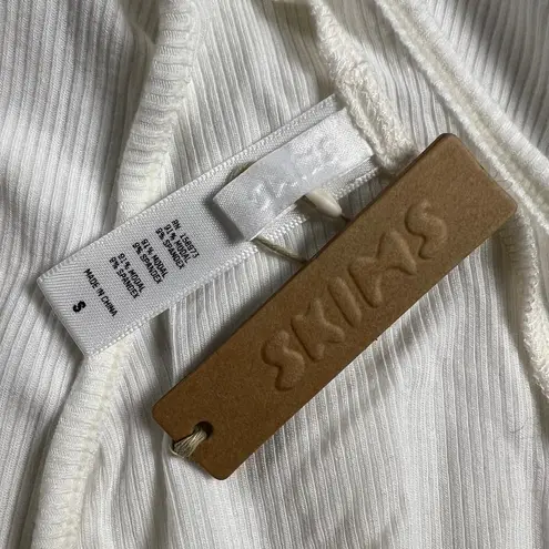 SKIMS Soft Lounge Cut Out One Shoulder Dress Marble NEW w/Tags Size S