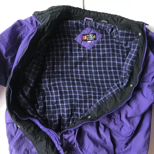Andy Johns Woman Ski Jacket Purple Medium Winter
