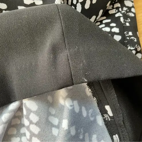 Mario Serrani Italy Sleeveless Printed Sheath Dress Size 12