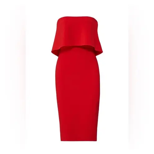 Likely NWT Strapless Ruffle Driggs Dress in Scarlet
Red Sz 8 $178