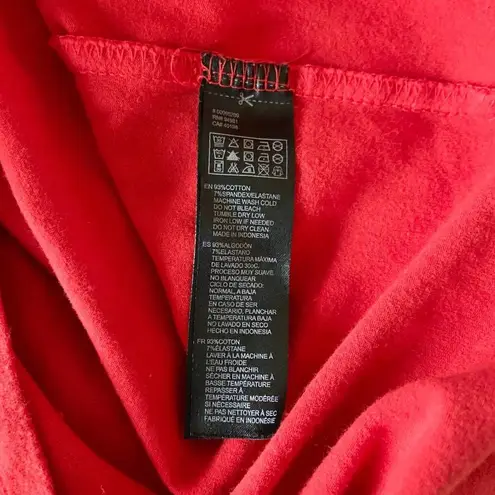 Forever 21  Red High Neck Open Back Mini Dress Sz M