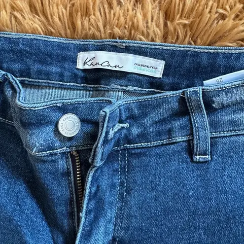 KanCan Blue Flare Wide Leg Jeans Size 26