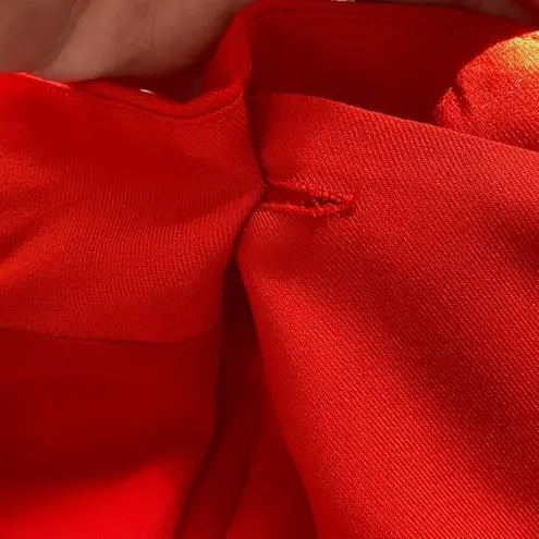 Fashion Union Wrap Mini Skirt Red Size 4 Date Night Cute Holiday