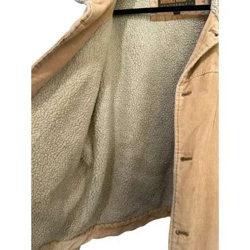 Timberland Vintage  Weather Gear cordoury Sherpa Jacket Size XXL