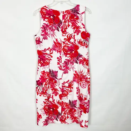 Mario Serrani Floral Sleeveless Dress Size 10