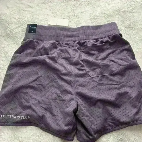 Abercrombie & Fitch NWT Womens Abercrombie‎ And Fitch Mesh Short NYC Tennis Short Purple Size XS