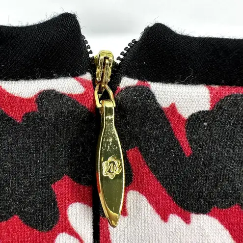 Draper James Homestead Houndstooth Fit & Flare Dress 3/4 Sleeve Multicolor Large