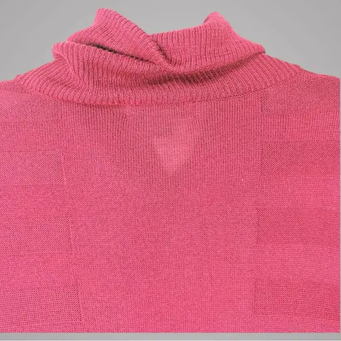 August Silk A XL Longline Pullover Y2K Dark Academia Draped Neck Burgundy Lagom