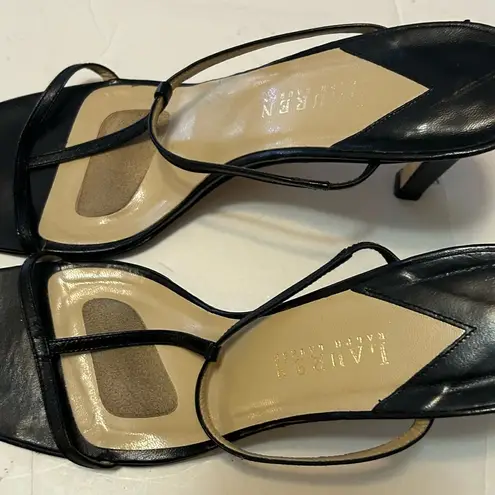 Ralph Lauren  slip on black heels size 9.5