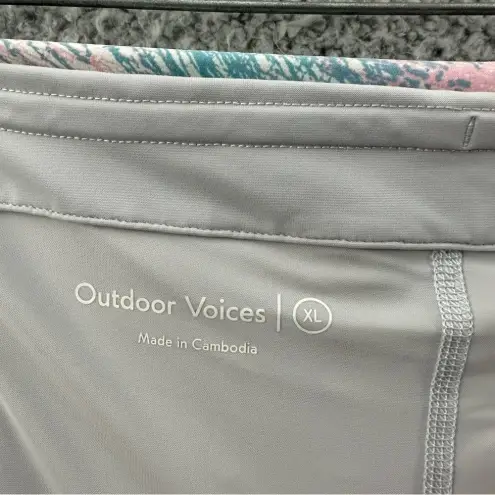 Outdoor Voices Outdoor‎ Voices Skirt Skort Athletic Tennis Activewear Pink Blue Women's Large