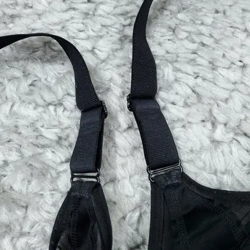 Leonisa Posture Corrector Back Support Contour Cup Bra Black Size 34C Lined