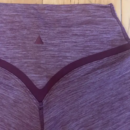 Balance Athletica Vitality Daydream V Crossover Blackberry Rose Leggings Red Size XS