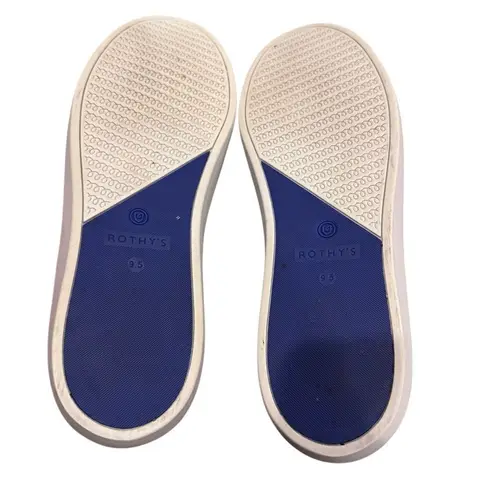 Rothy's The Original Slip On Sneakers in bright white 9.5