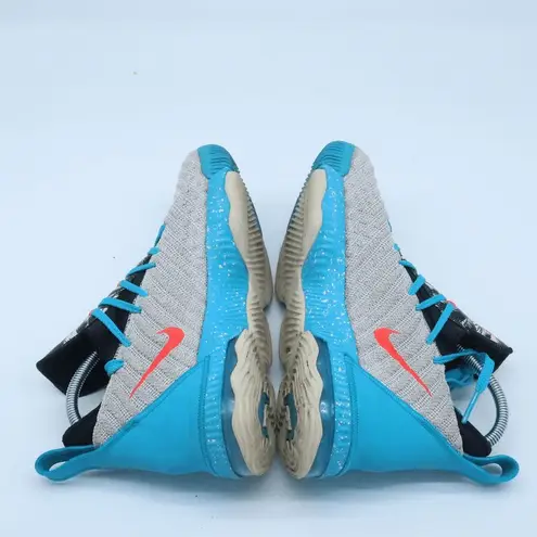 Nike Lebron 16 South Beach Light Bone GS Basketball Shoes Size 7Y Women s Size 44 From YaliStore