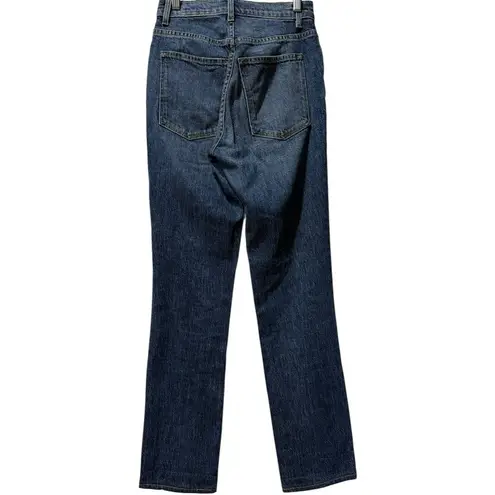 Imogene and Willie Sophie Jeans High Rise Retro Cut Straight Leg Denim Bedford 24