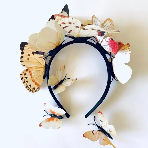 Butterfly Headband Set/Festival Crown & Clips