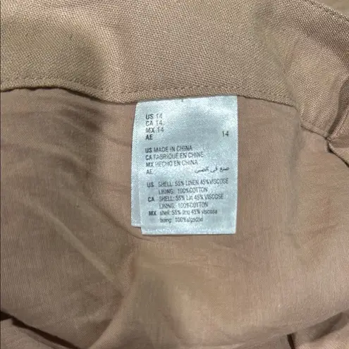 And Now This Tan Skirt Size XL