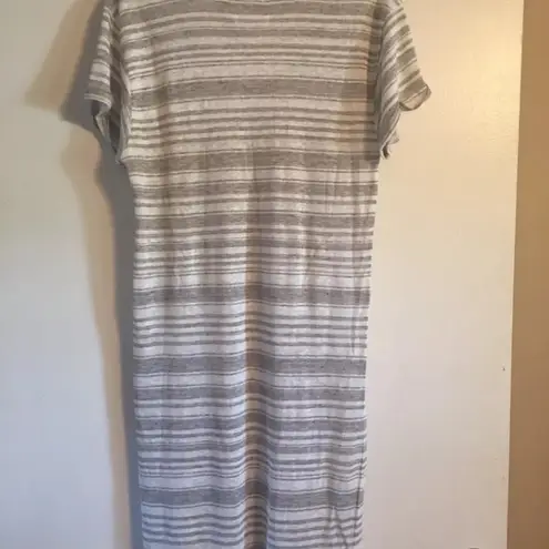 Velvet By Graham And Spencer NWOT Linen TShirt Dress Size Medium