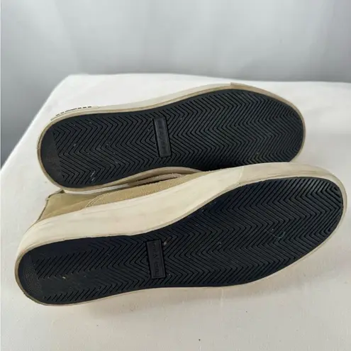 Seavees Huntington Middie Suede Slip On Shoe in Taupe Size 8.5