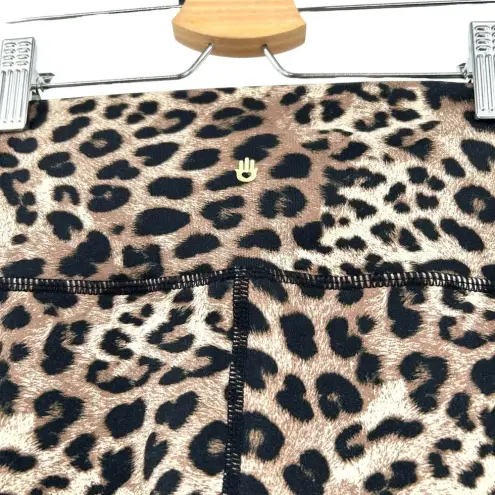 Spiritual Gangster  Perfect High Waisted Leggings Leopard Animal Print Size‎ XS