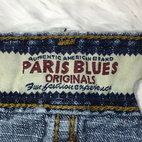 Paris Blues Vintage Blue Denim Jean Shorts Juniors 9